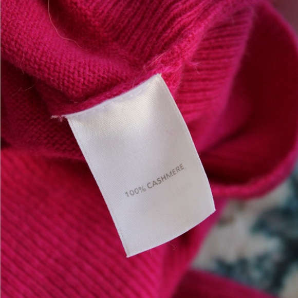 Halogen Pink Cashmere Sweater - Picture 12 of 15